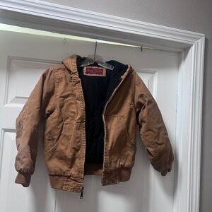 Real Ranch Black and Brown Hooded Jacket